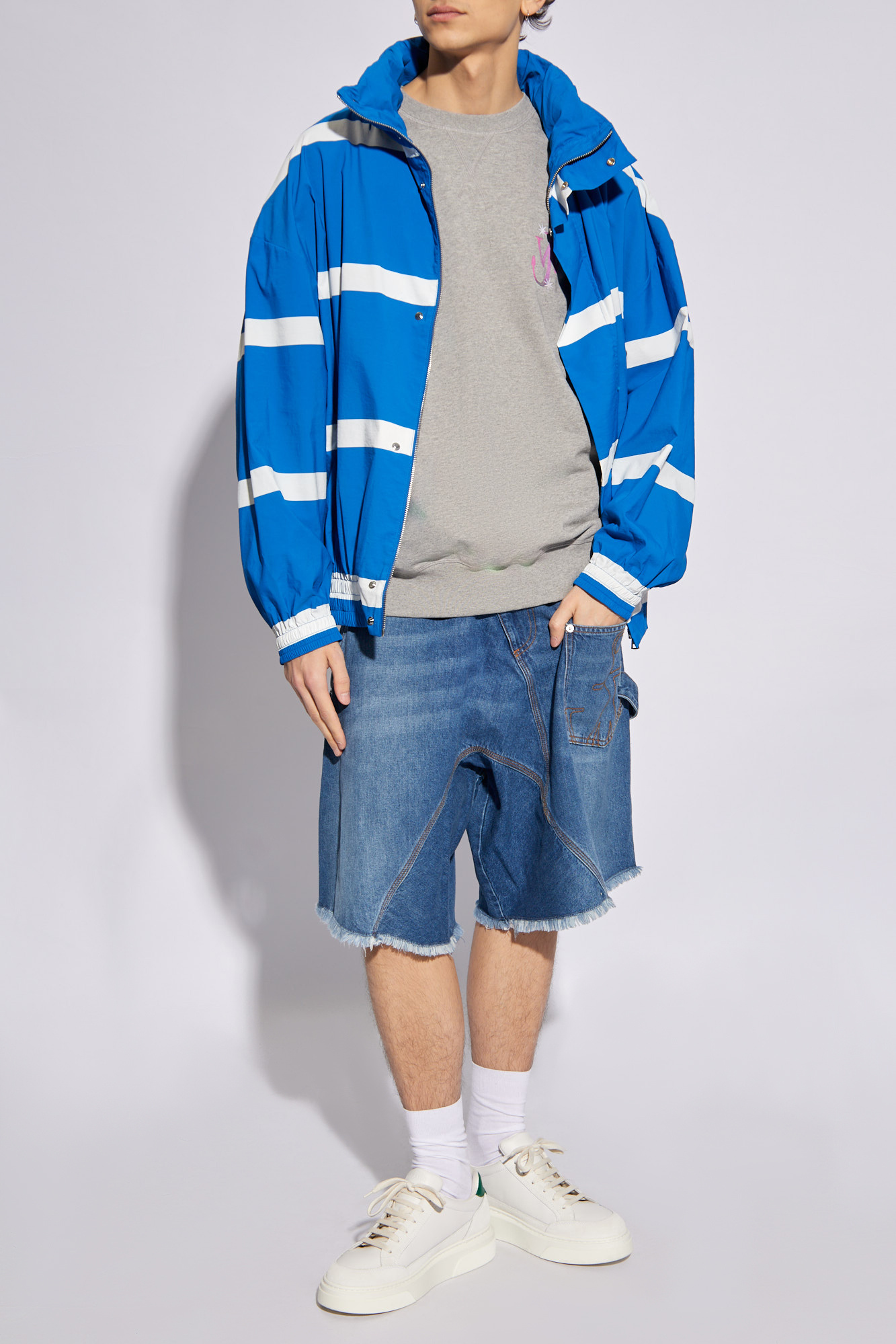 Jw anderson hotsell jacket striped